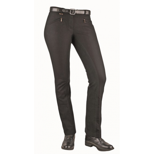 Jodphursridbyxa helskodd - Svart