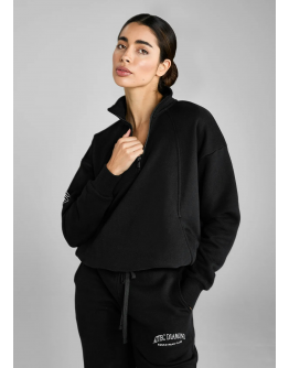 Aztec Diamond EQ club half zip sweater svart