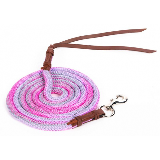 Grimskaft rundflätat 3,5 m, Rosa/Lila