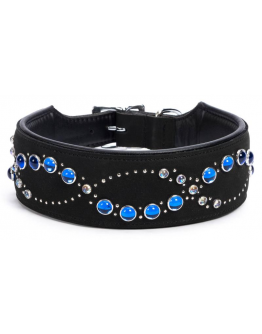 Hundhalsband i läder (30 cm)
