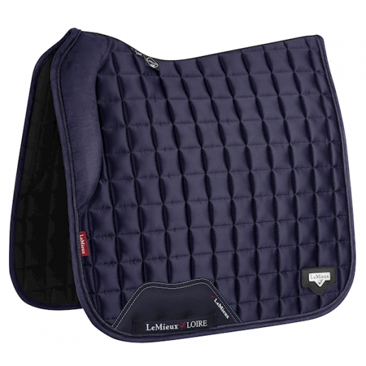 Lemieux Loire memory satin dressyr,hopp navy