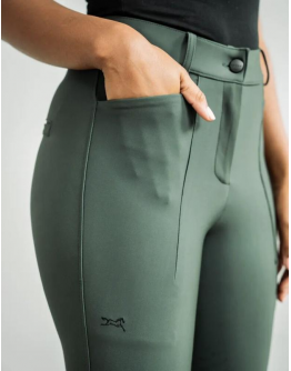 Fagers Freya Ridbyxor, Grön halvskodd