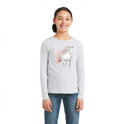 Ariat My Unicorn T-Shirt grå
