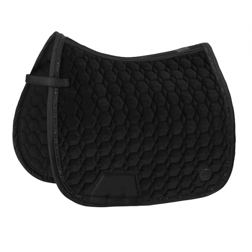 Eskadron Velvet fauxfur hopp svart