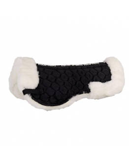 Sadelpad Lammskinn (Vit)