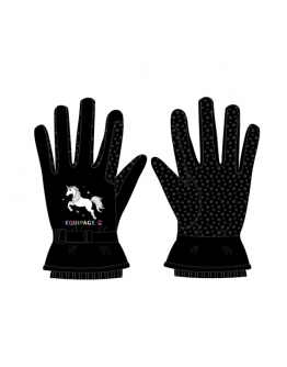 Equipage Siri vinterridhandskar svart