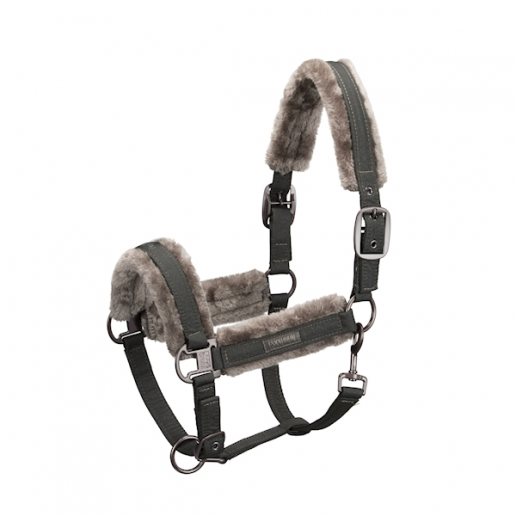 Eskadron Doublepin sparkle fauxfur darkolive