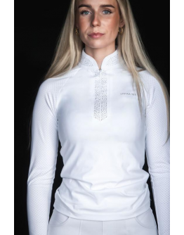 Tävlingströja Top Reiter Jódis Långärmad, Vit