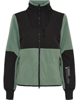 Catago Norma ridjacka med dragkedja, Grön