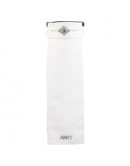 Anky Plastrong Tie Luminous vitt/svart
