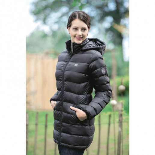 Quiltad Jacka Victoria, Svart
