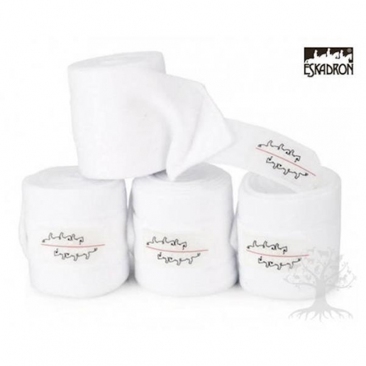 Eskadron Fleece Bandage Vit