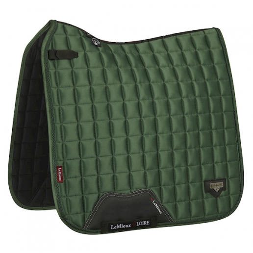 Lemieux Loire satin hunter green