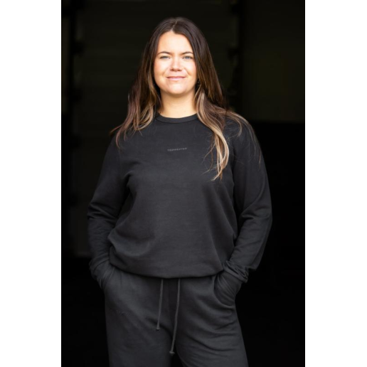 BJÖRT Unisex Sweatshirt, Svart