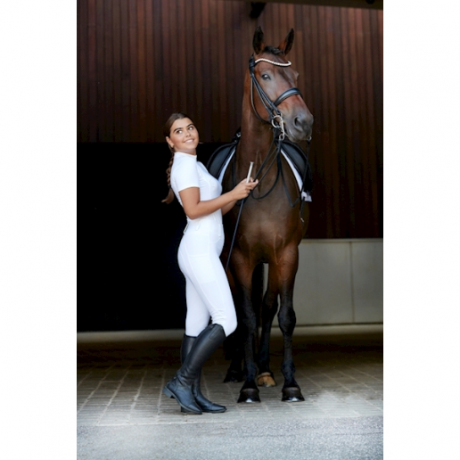 Equipage Kalea junior tights vit (mobilficka)