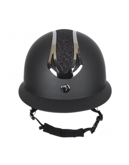 Ridhjälm Victory Hansbo Sport - Svart med glitter