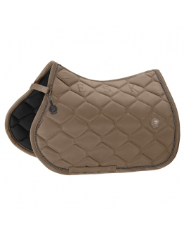 Eskadron Platinum Highgloss hopp med pärlor taupe