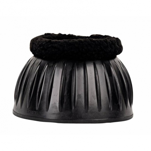 Fodrade boots med kardborre, Svart