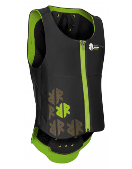 Komperdell Ballistic Väst Junior, Svart/Lime