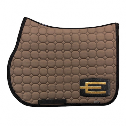 Equiline Octagon E-logga Cappuccino black/gold