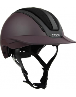 Casco Duell One Ridhjälm, Vinröd