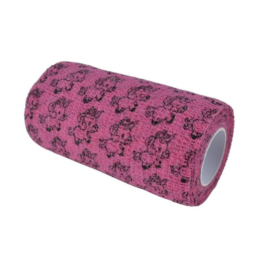 Vetflex bandage, Rosa Unicorn