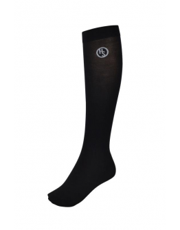 Svart Ridstrumpa 3-pack One Size