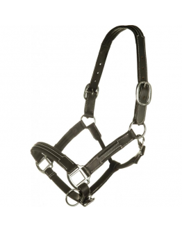 Lädergrimma Soft - Svart