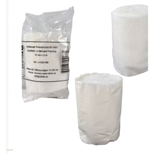 Biofarmab Polstervadd för häst 10 cm x 3 m