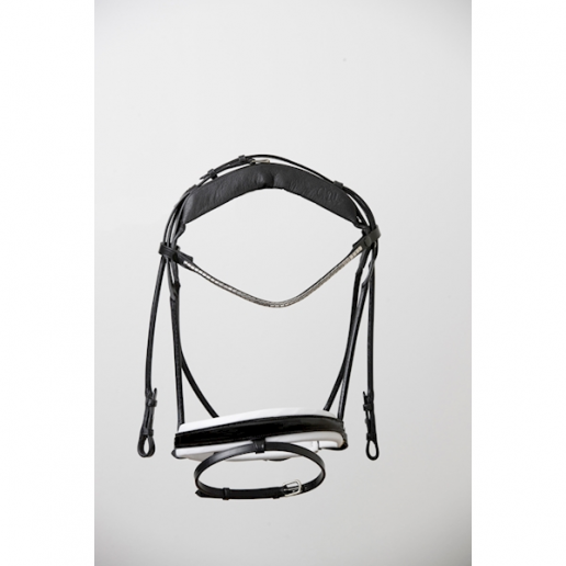 Finesse Träns Svart/Vit